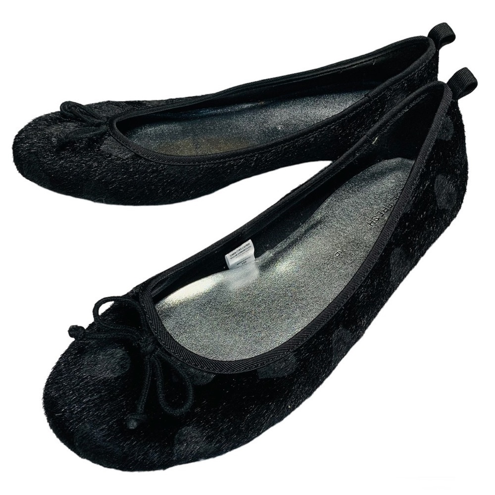 Joe fresh‎ 6 velvet hearts ballet flats
